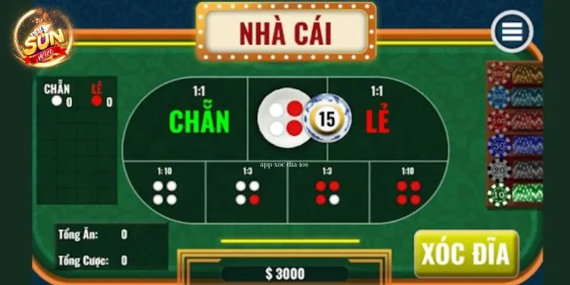 App xóc đĩa iOS được nhiều người chơi quan tâm hiện nay.